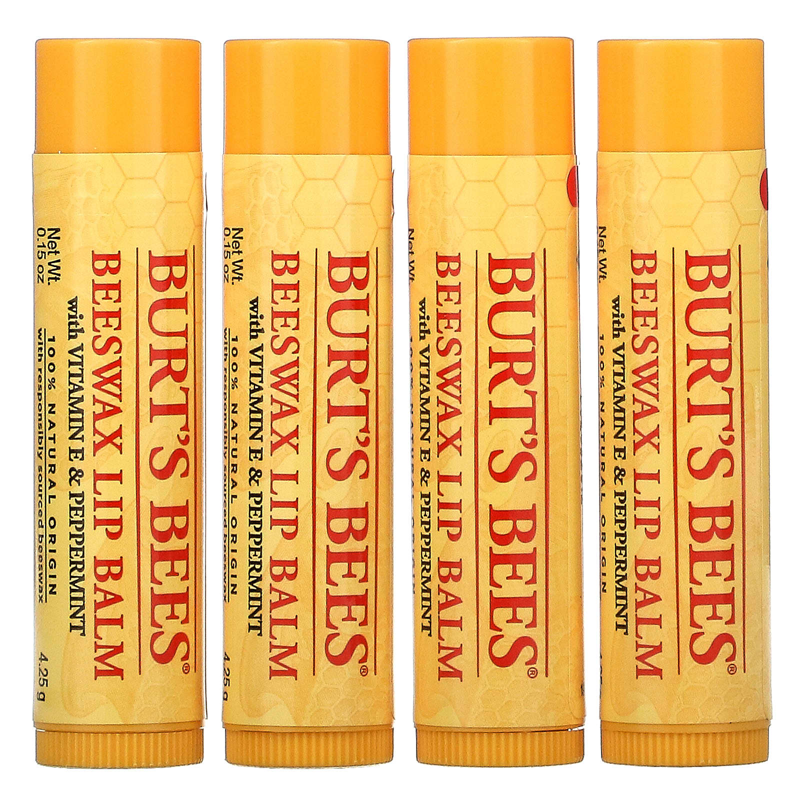 Burt's Bees Beeswax Lip Balm 0.15 oz.