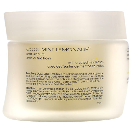 Giovanni, Salt Scrub, Cool Mint Lemonade(260 g)