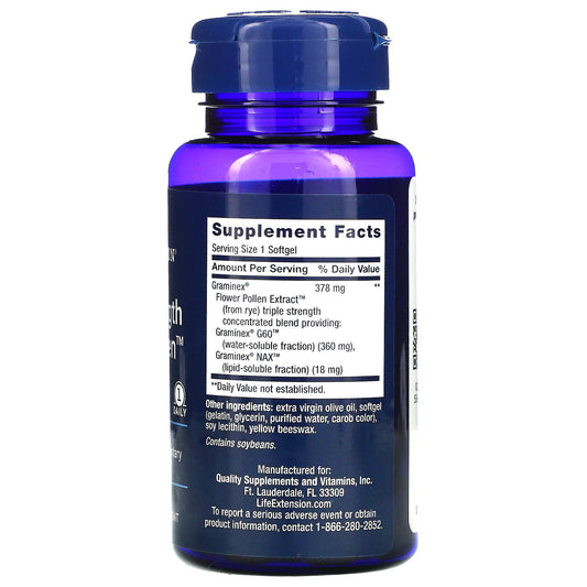 Life Extension, Triple Strength Prostapollen