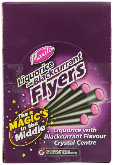 Maxilin-crawford Flyers Liquorice With Blackcurrant Crystal