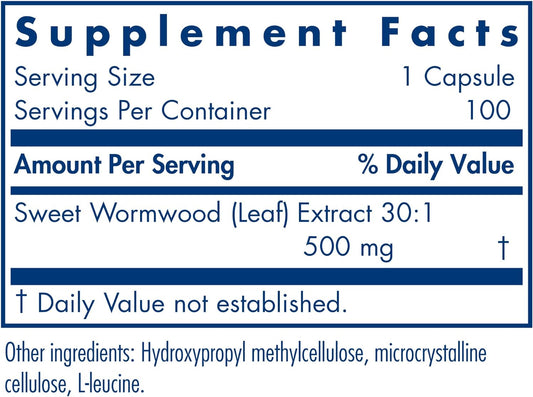 Allergy Research Group Artemisia Dietary Supplement - Microbial Balanc