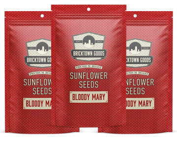 Bloody Mary Flavored Sunflower Seeds - 3 Pack - Seasoned And Roasted In Shell For A Bold Taste