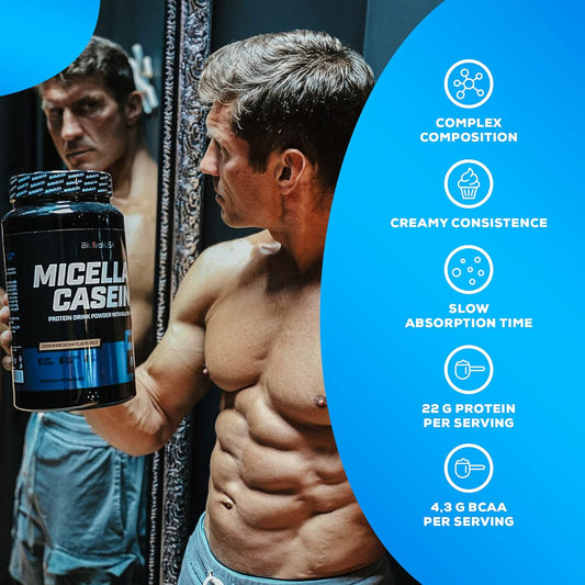 Biotechusa Micellar Casein Protein Powder  Longer Absorbtion Time, Gl2.2 Kilo Grams