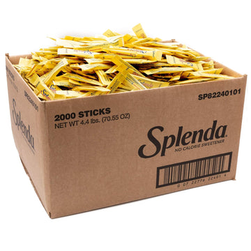 Splenda No Calorie Sweetener Cafe Stick, 1 Gram -- 2000 Per Case