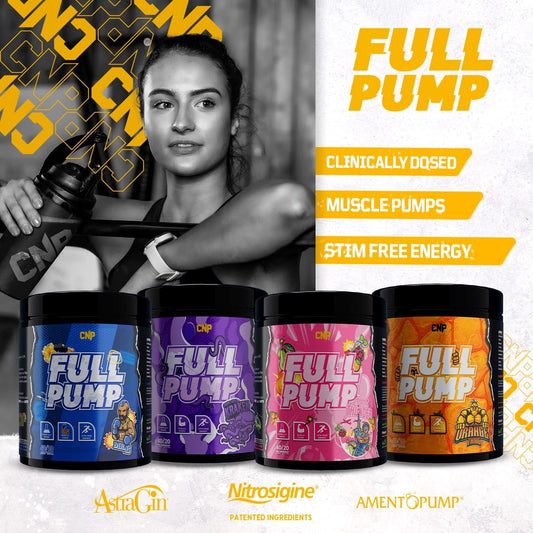 Cnp Professional Full Pump, Strong Stim Free Energy And Muscle Pumps P300 Grams