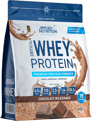 Applied Nutrition Critical Whey Protein Powder 450G - High Protein Pow450 Grams