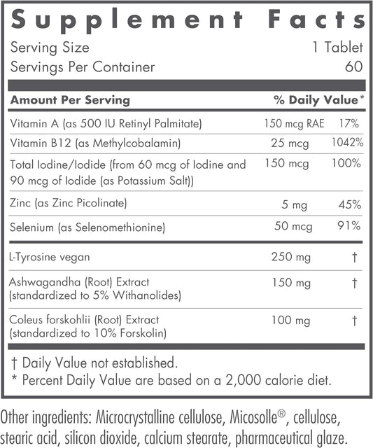 Nutricology Essential Thyroid Nutrition With Iodoral - Support Healthy2.4 Ounces
