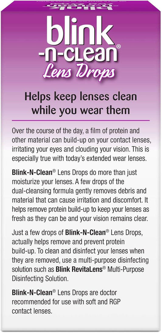 Complete Blink-N-Clean Lens Drops, 0.5 Fluid Ounce
