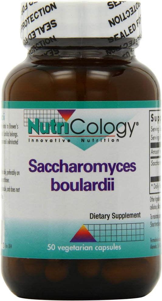 Nutricology Saccharomyces Boulardii, Vegicaps, 50-Count