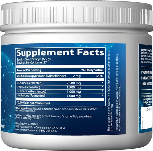 Mrm - Bcaa + G 180G Ultimate Recovery Formula  Lemonade 180 G180 Gram