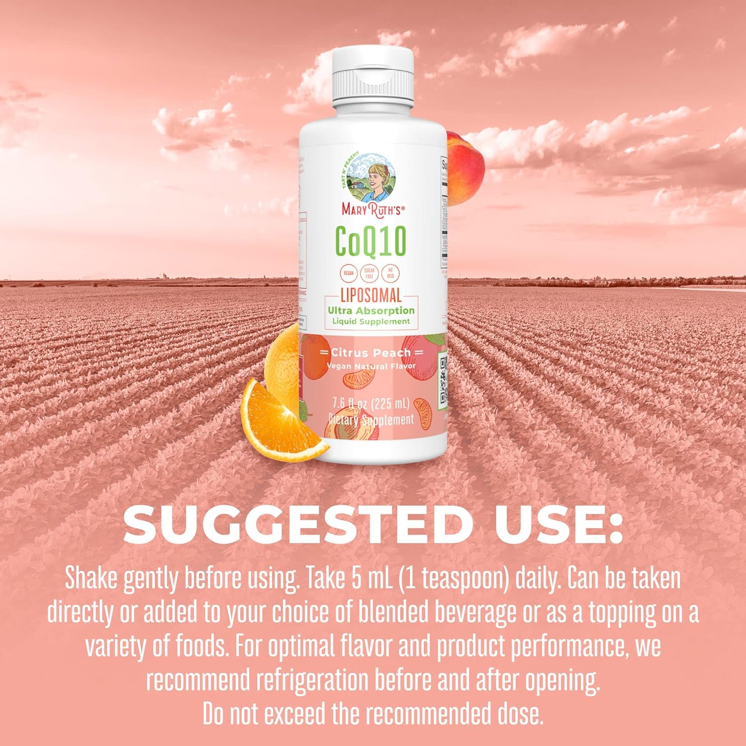 MaryRuth's Liquid Vitamin | Coenzyme Q10 Heart Health for Mitochondria