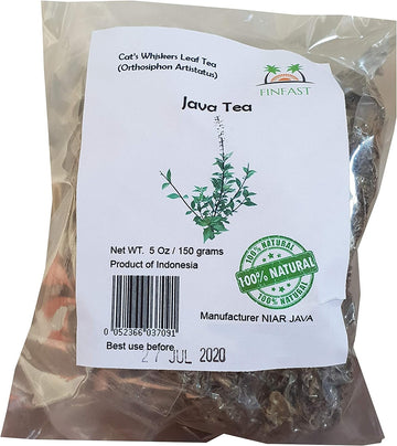 Finfast Dried Java Tea Leaf/Cat Whiskers' (Orthosiphon Aristatus)