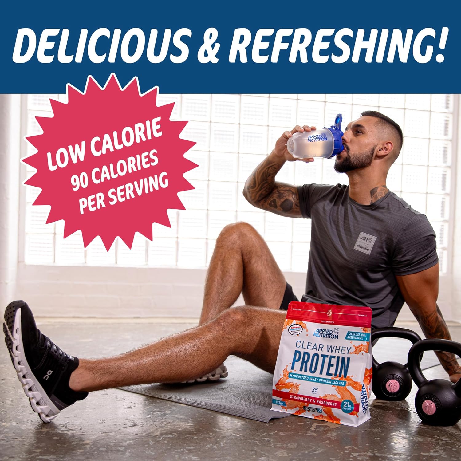 Applied Nutrition Clear Whey Isolate - Whey Protein Isolate, Refreshin