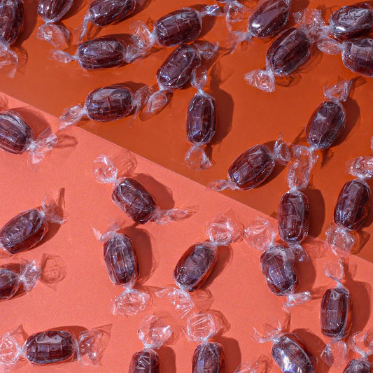 Root Beer Barrels - Root Beer Hard Candy - 4 Pounds - Old Fashion Candy - Brown Hard Candy - Individually Wrapped Bulk C