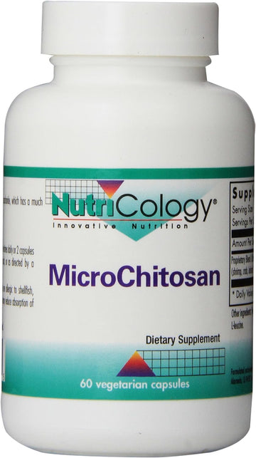 Nutricology Nanotek Chitosan, Vegicaps, 60-Count