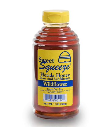 Buzzn Bee Raw Florida Honey - Unpasteurized and Unfiltered