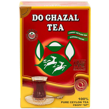 Do Ghazal Pure Ceylon Tea (454G) Black Loose Tea Leaves Finest (Fbopf) Tea Grade Rich Flavor And Aroma In Bpa-Free Box