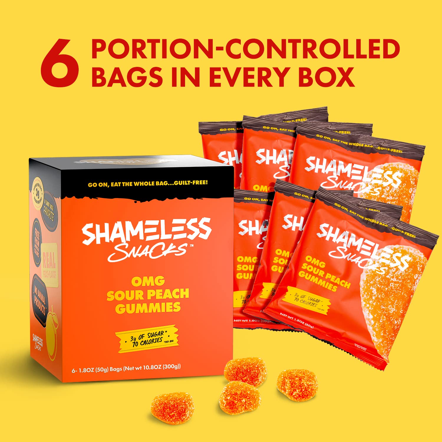 Shameless Low Carb Keto Gummy Bundle - Red Raspberry, Waterm