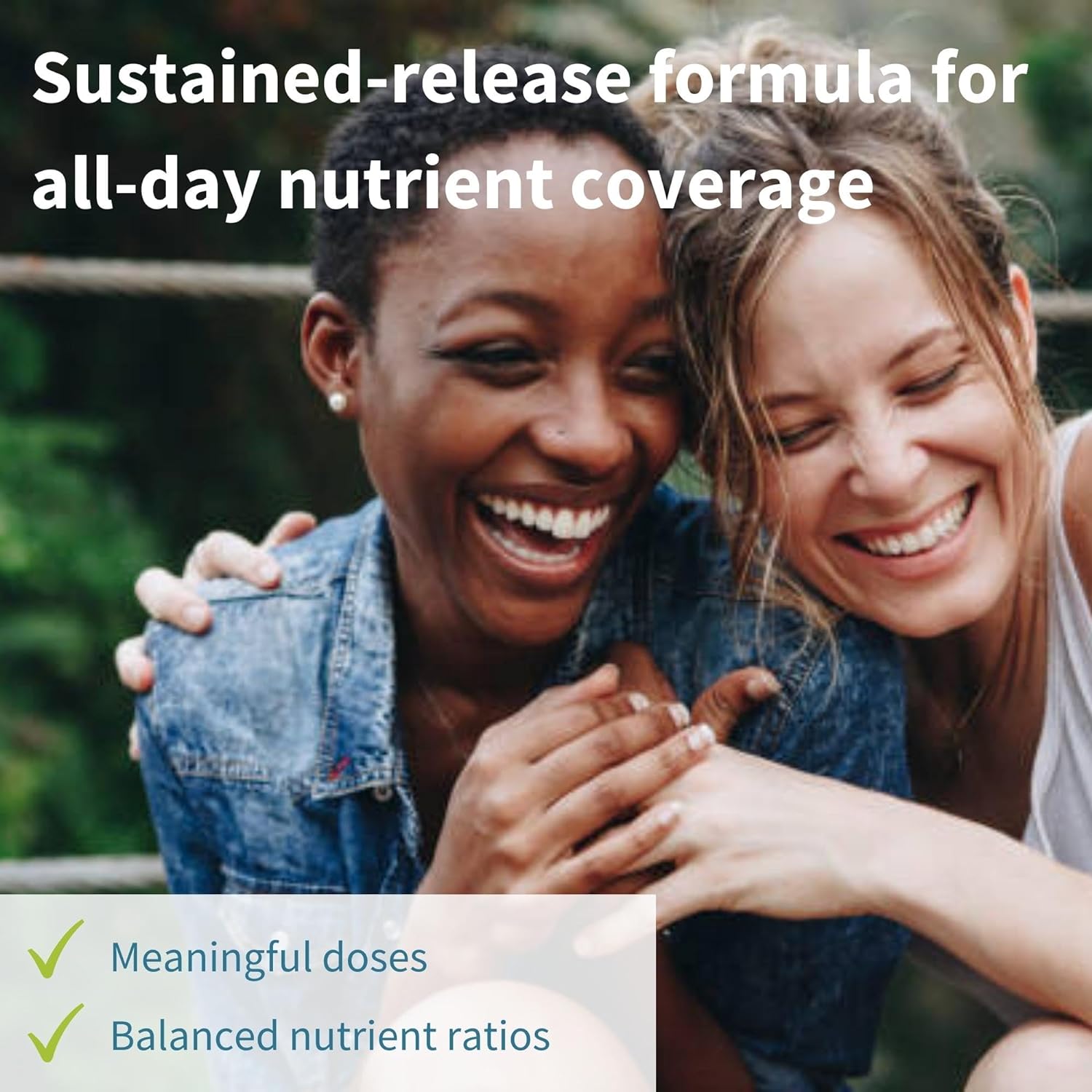 Advanced Methylated Multivitamin Tablets for Women, High Potency & Cle