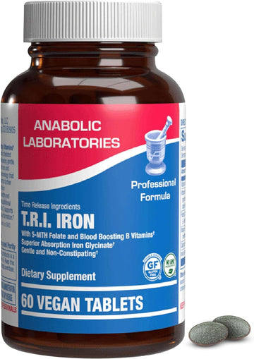 Anabolic Laboratories Iron And Vitamin C Supplement For Women - 60 Veg