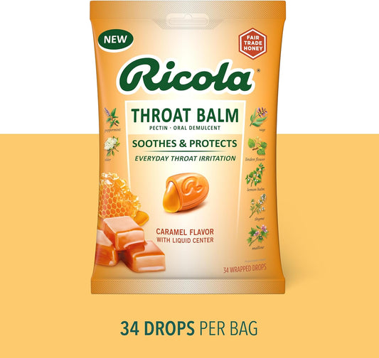 Ricola Throat Balm 34Ct