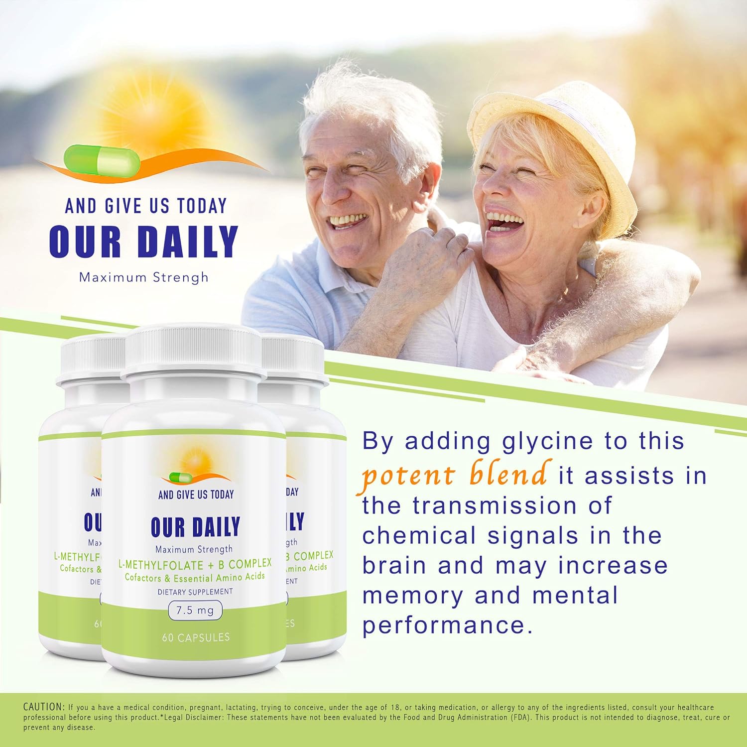 Our Daily Vites L-Methylfolate B Complex Cofactors & Essent