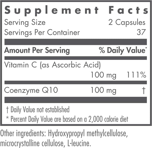 Nutricology Coenzyme Q10, 50Mg Vegicaps, 75-Count