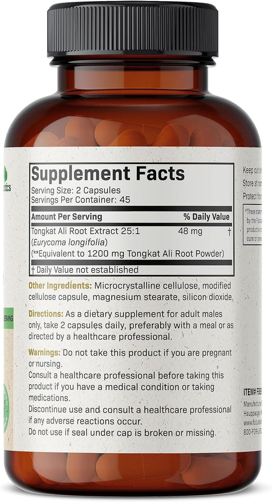 Futurebiotics Longjack Tongkat Ali 1200 Mg Energy & Stamina Support -