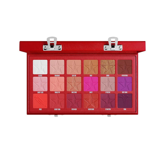 Jeffree Star Blood Sugar Palette – Eyeshadow Powder Palette, 18 Vibrant Shades, Matte & Shimmer Finish