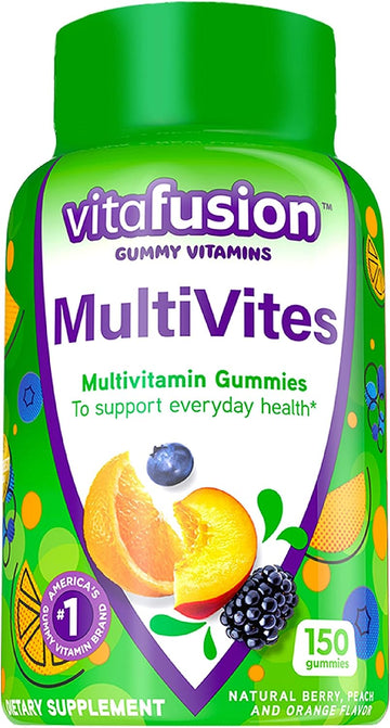 Vitafusion Multivites Gummy Multivitamins For Adults With 12 Vitamins