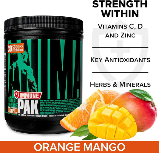 Animal Immune Pak Powder - Zinc, Vitamin C, Vitamin D, Olive Leaf Extr