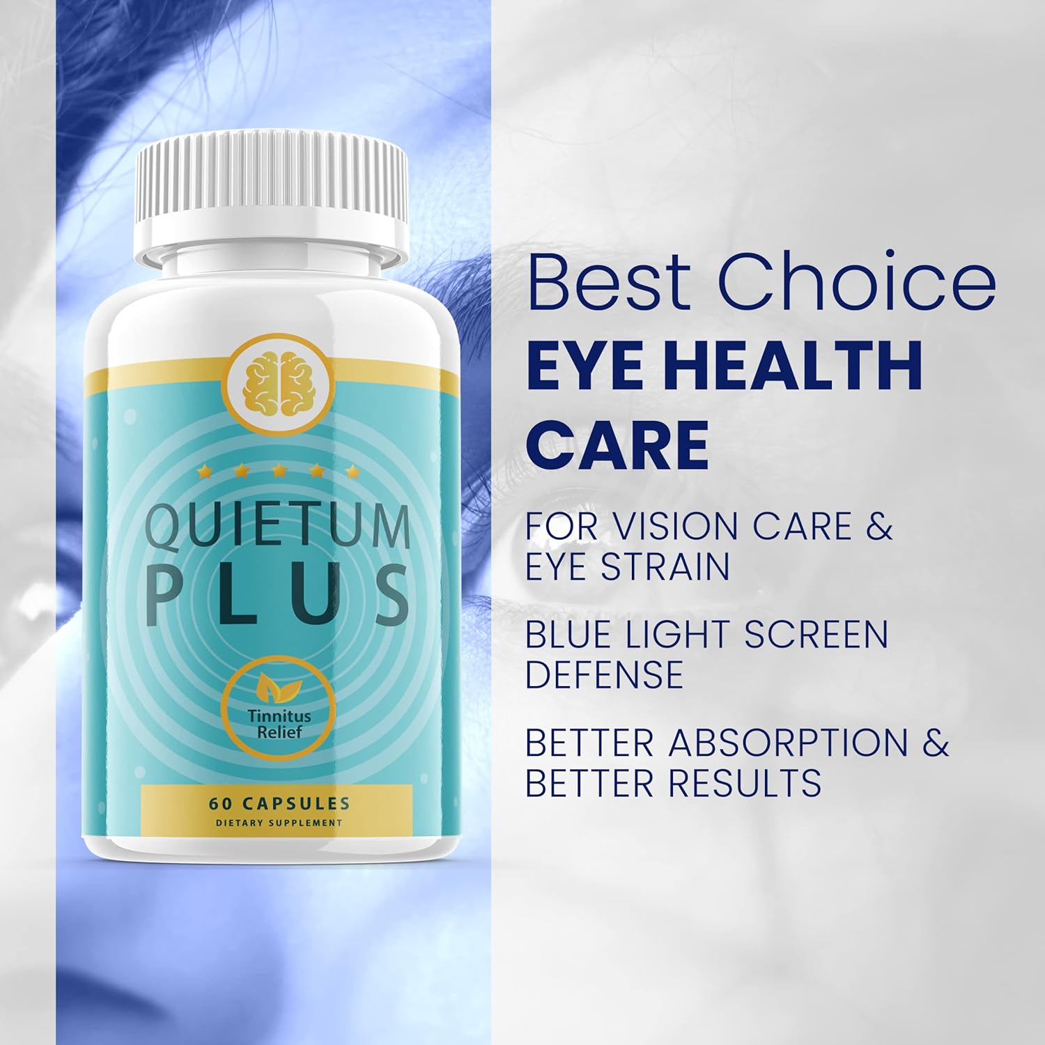 Quietum Plus Tinnitus Advanced Formula Ear Health Supplemen