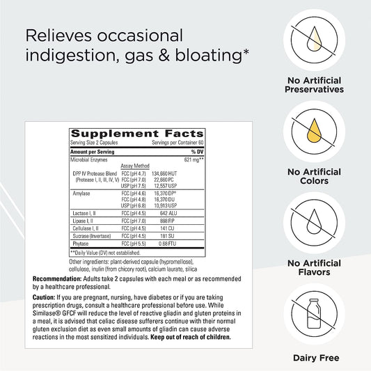 Integrative Therapeutics Similase Gfcf - Digestive Enzyme Su