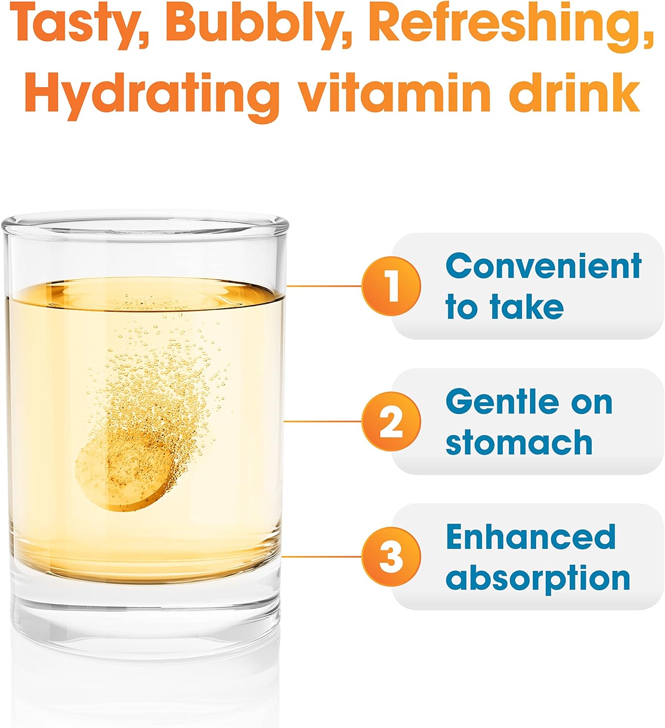 nutrazul Immune Triple Action Effervescent Tablet -1000 mg Vitamin C,