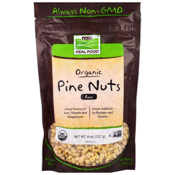 (Pack Of 2) Now Foods, Real Food, Organic, Pine Nuts, Raw