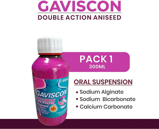 A2Z Store Gaviscon Double Action Aniseed 300Ml
