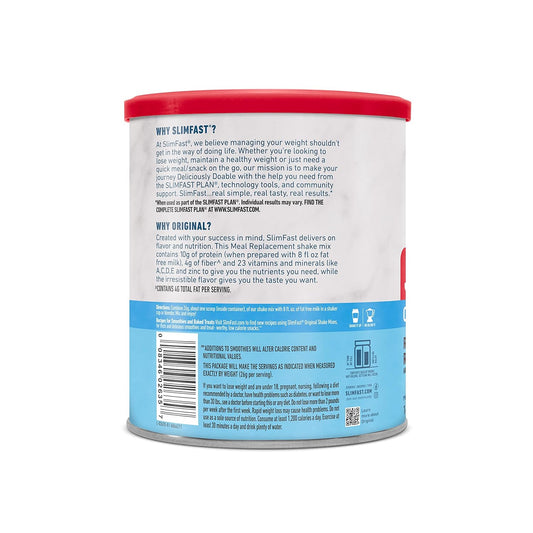 Slimfast Meal Replacement Powder, Original Rich Chocolate Royale, Shak2.41 Pounds