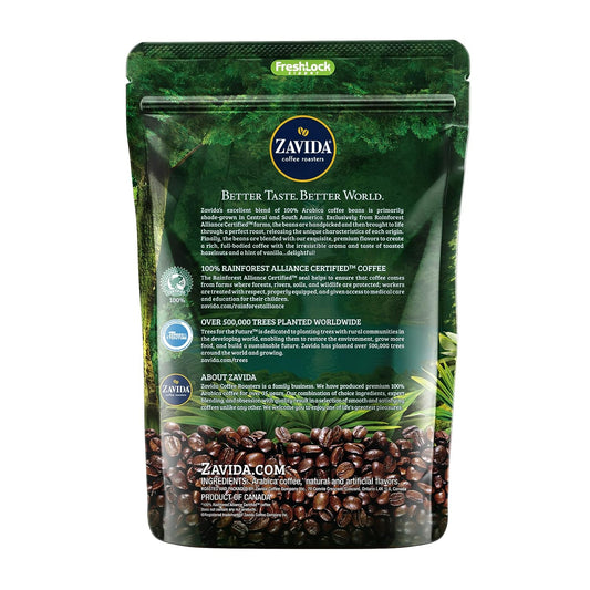 Zavida Hazelnut Vanilla Whole Bean (Pack Of 1)