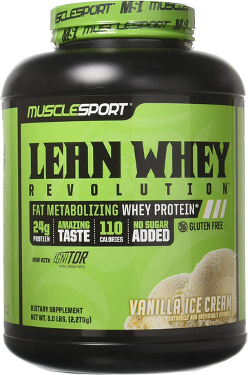 Musclesport Lean Whey Revolution Protein Powder - Whey Protein Isolat