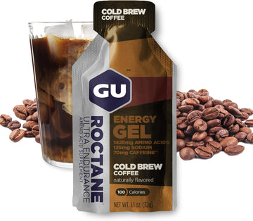 Gu Energy Roctane Ultra Endurance Energy Gel, Quick On-The-Go Sports N