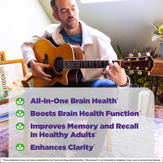 Natrol Cognium Complete, Brain Health, 100 Mg Capsules, 60 Count