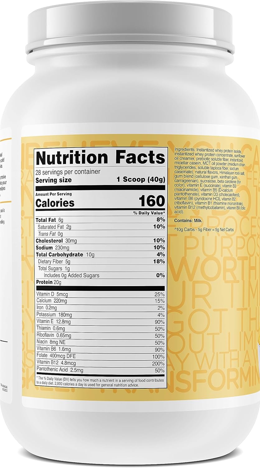 TransformHQ Meal Replacement Shake Powder 28 Servings (Pineapple Whip)