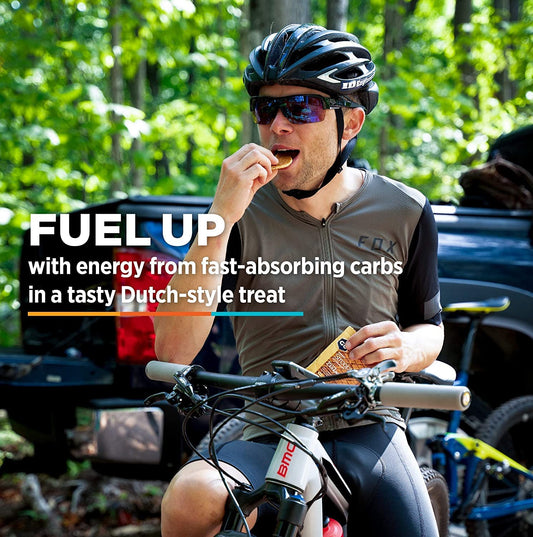 Gu Energy Stroopwafel Sports Nutrition Waffle, Caramel Coffee, Brown,1