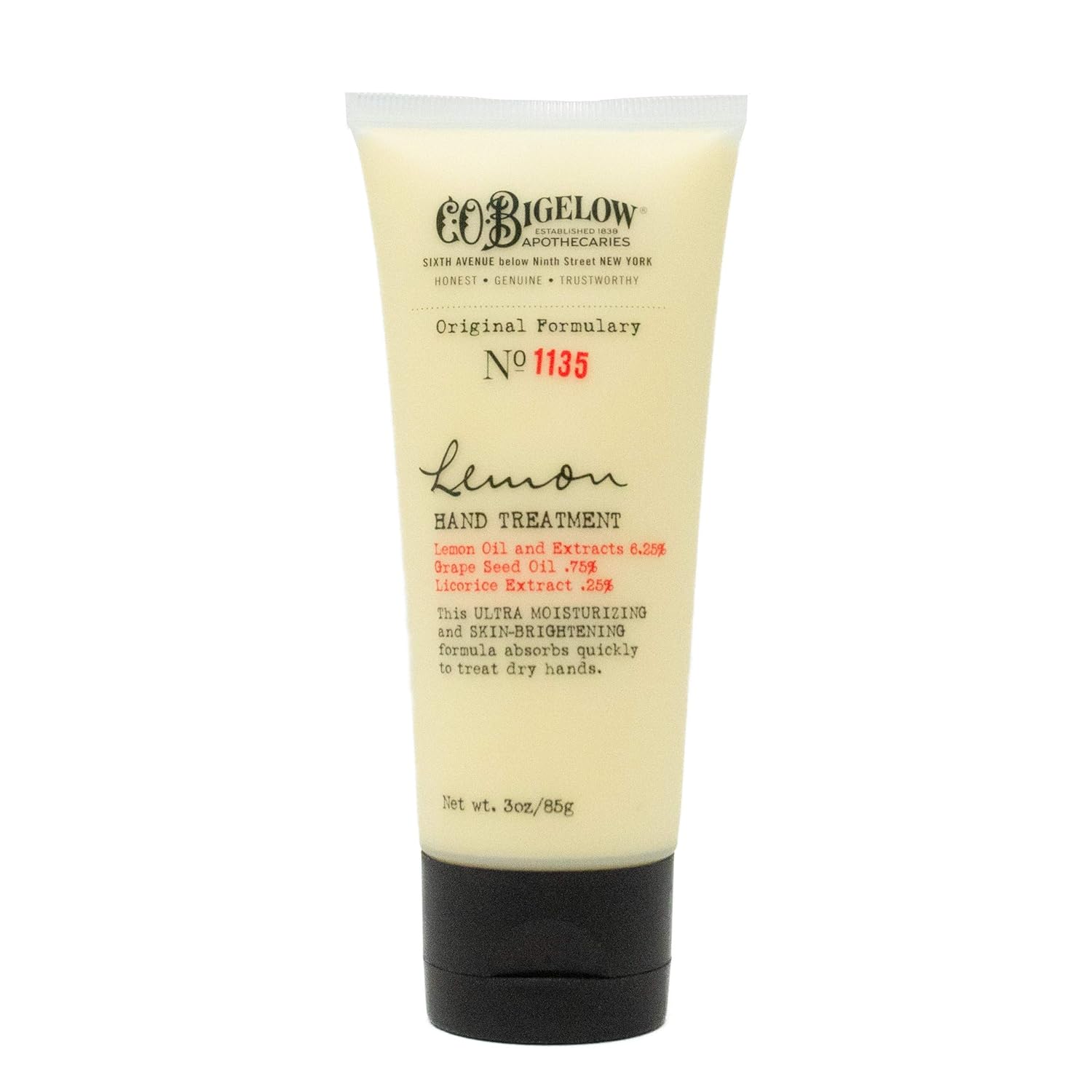 C.O. Bigelow Lemon Hand Treatment No 1135 - Lemon Hand Lotio