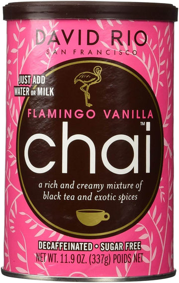 Flamingo Vanilla Decaf Sugar-Free Chai, 11.9Oz.