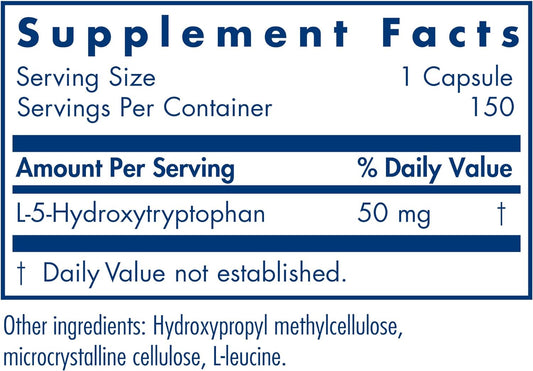 Allergy Research Group 5Htp - 50 Mg - 150 Capsules0.8 Ounces