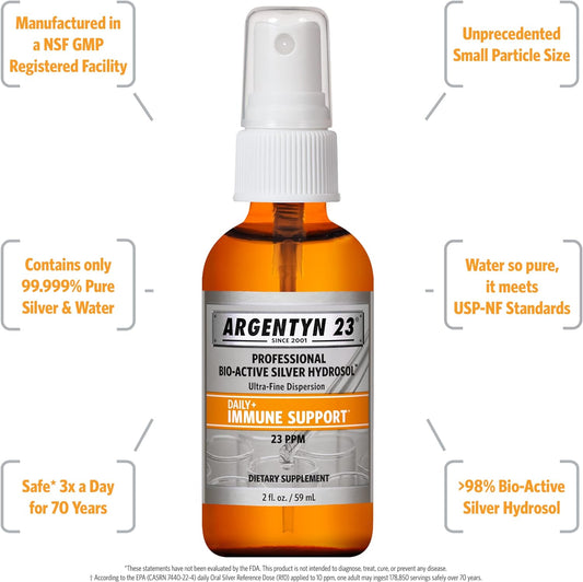 Argentyn 23 Professional Bio-Active Silver Hydrosol For Immu
