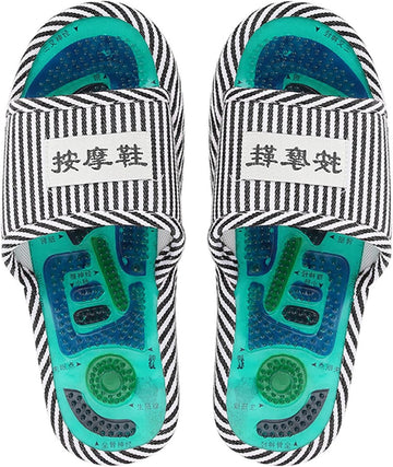Zetiling Magnetic Massage Slippers With Acupoint Magnet, Promotes And