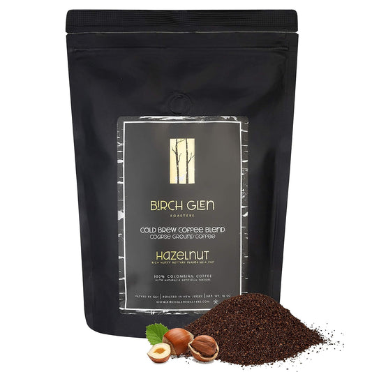 Birch Glen Roasters French Vanilla & Hazelnut Cold Brew Coffee Kit -  Bag Of Each
