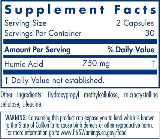 Allergy Research Group - Humic Acid - Membrane Active - Immune Support